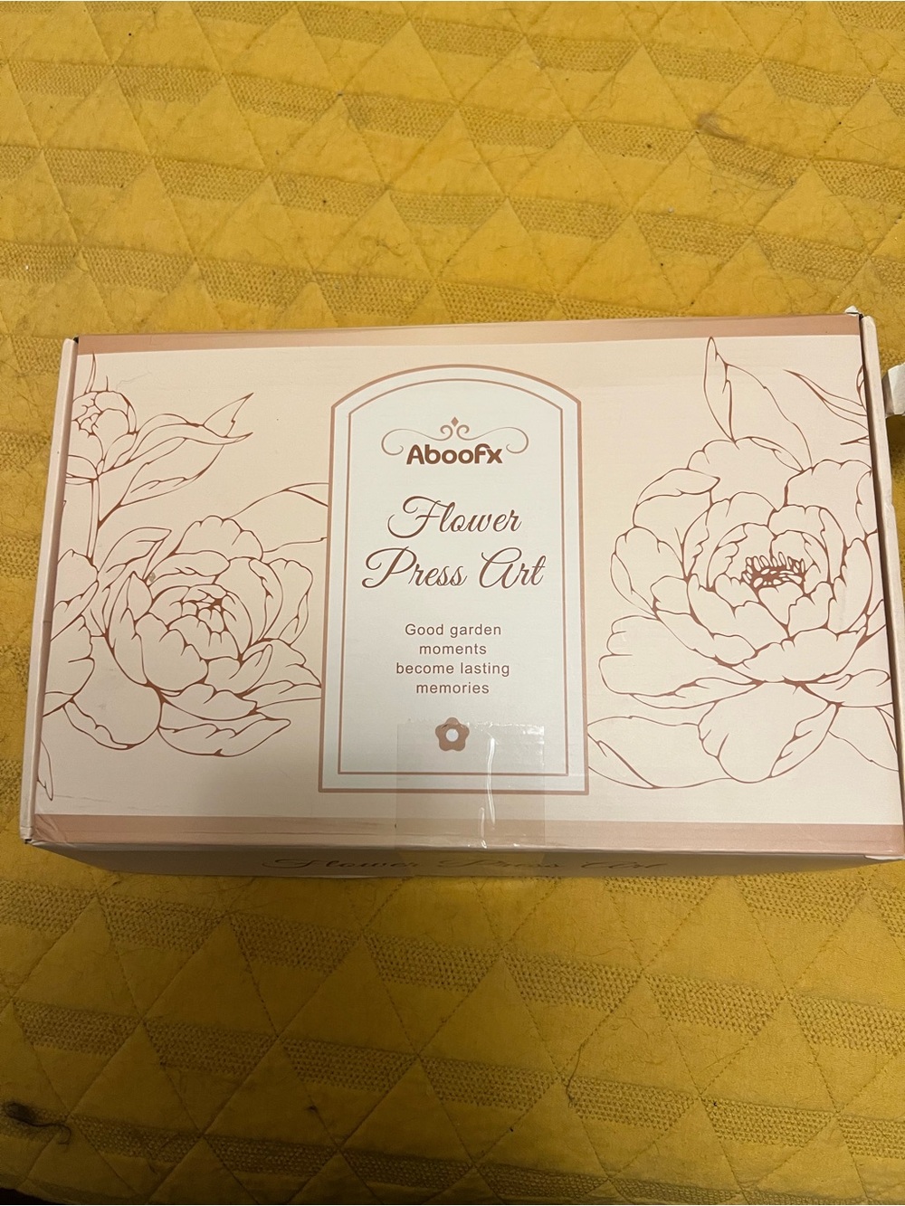 Pink Flower Press Art Kit for Kids - Press & Preserve Blooms NEW